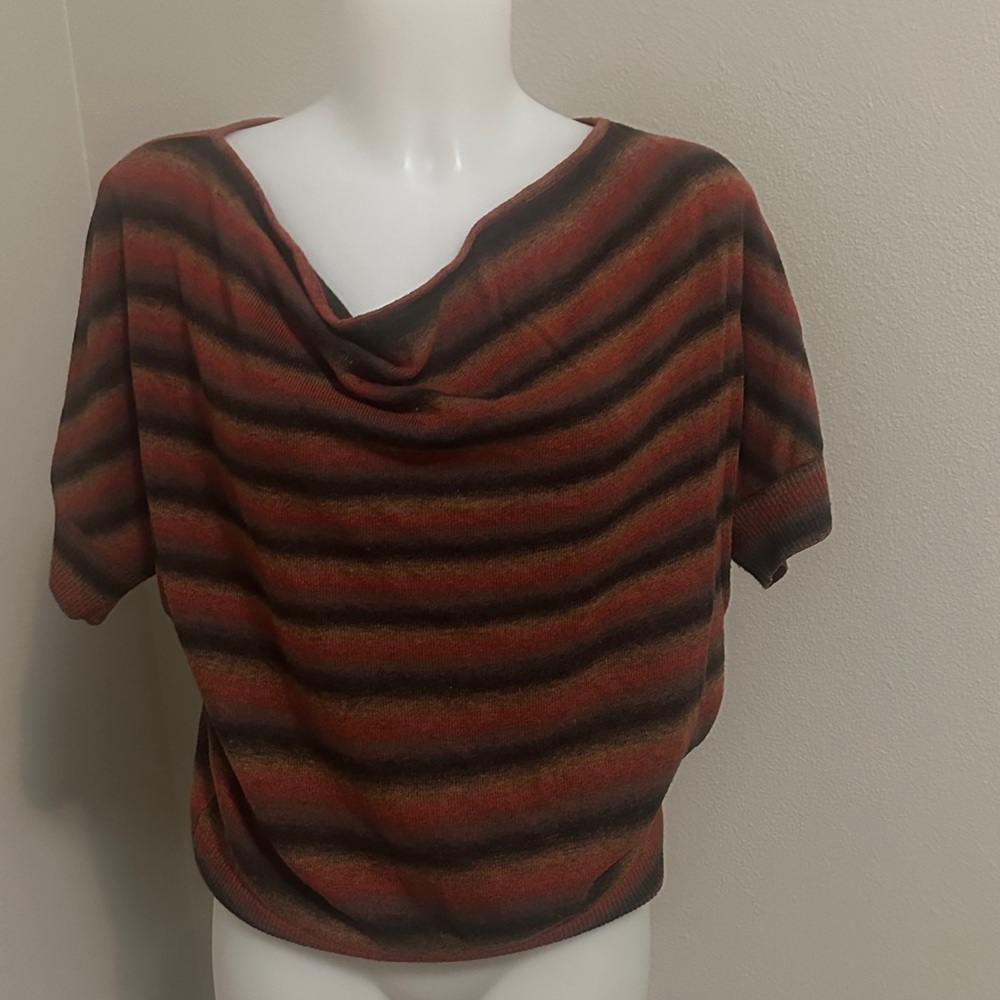 Outback Rust Striped Sweater -